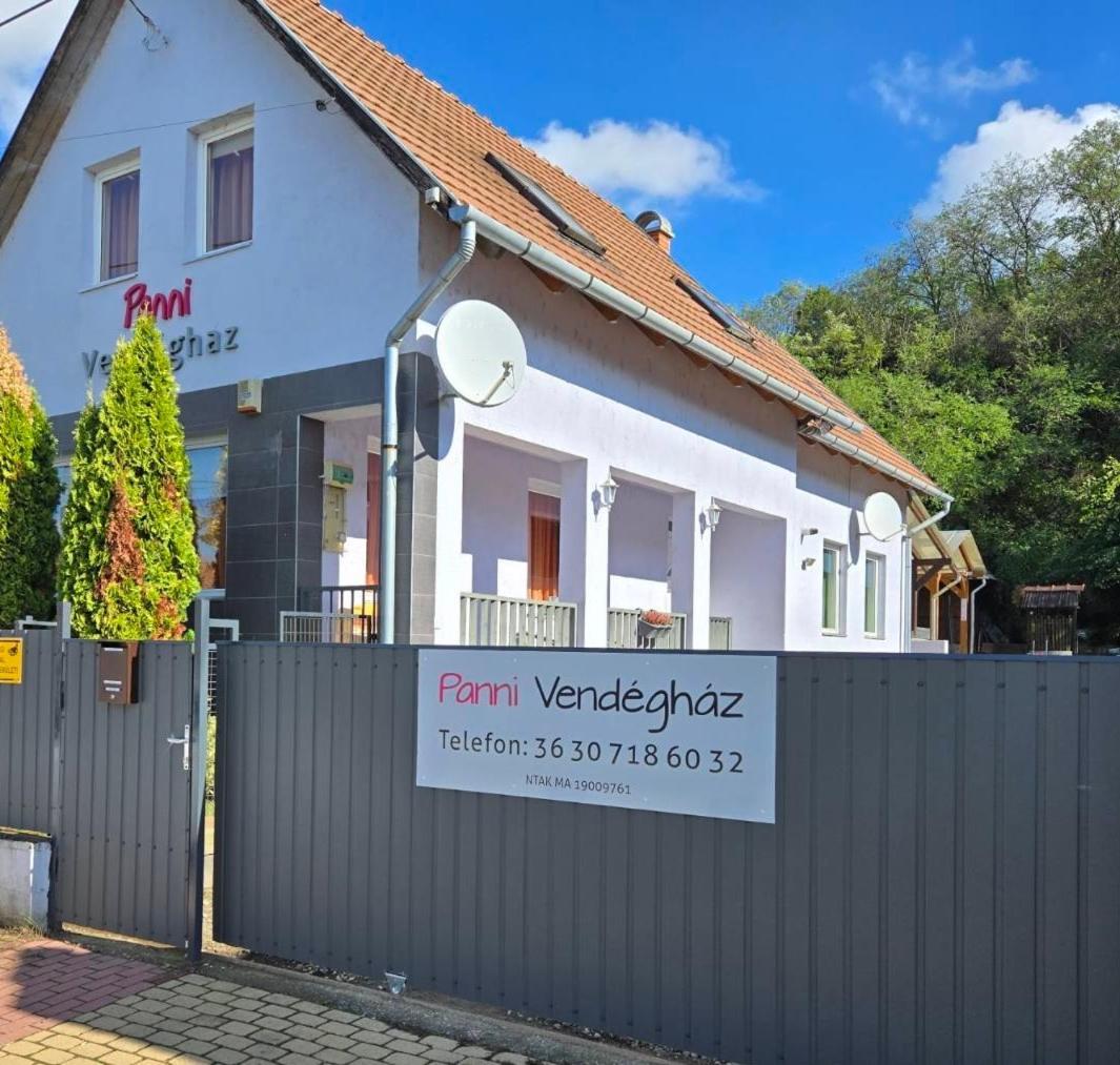 Panni Vendeghaz Hotell Egerszalók Eksteriør bilde